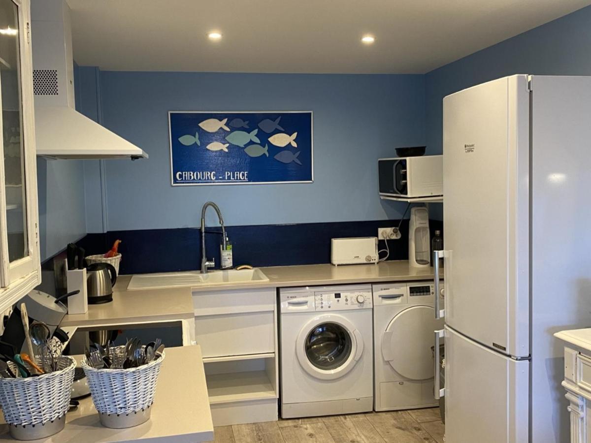 Grand Duplex En Front De Mer Avec 3 Chambres, Animaux Acceptes, Equipements Complets, Cabourg - Fr-1-487-321 Buitenkant foto
